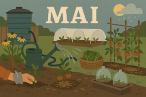Garten im Mai