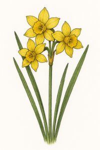 Geburtsblume März: Jonquille