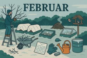 Garten im Februar