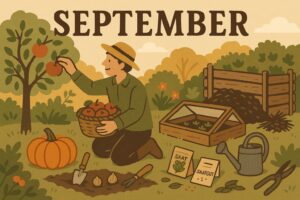Garten im September