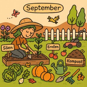 Gartenarbeiten im September