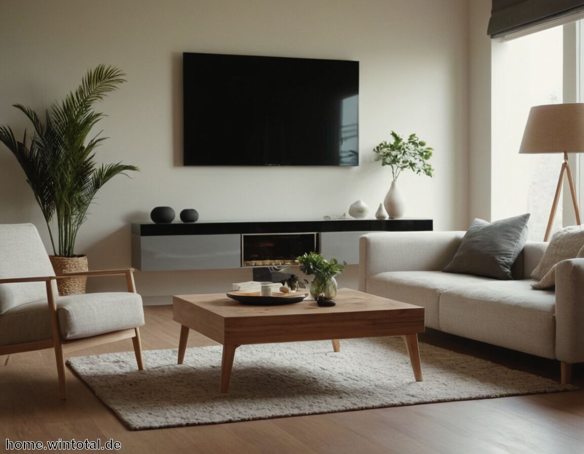 Smarte Technologien integrieren Wohngefühl - Wohnzimmer Einrichtungstrends für 2026