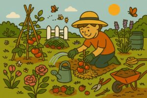 Der Garten im Juni