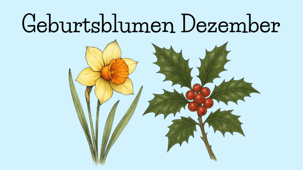 Geburtsblume Dezember