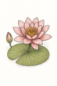 Geburtsblume Juli: Seerose