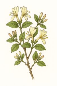 Geburtsblume Juni: Heckenkirsche