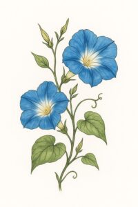 Geburtsblume September: Prunkwinde