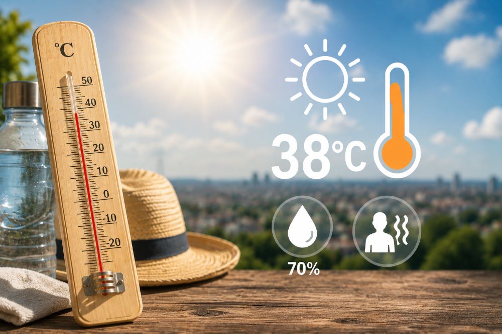 Hitzeindex und gefühlte Temperatur