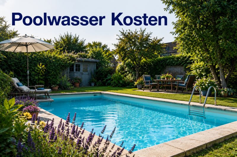 Poolwasser Kosten Rechner