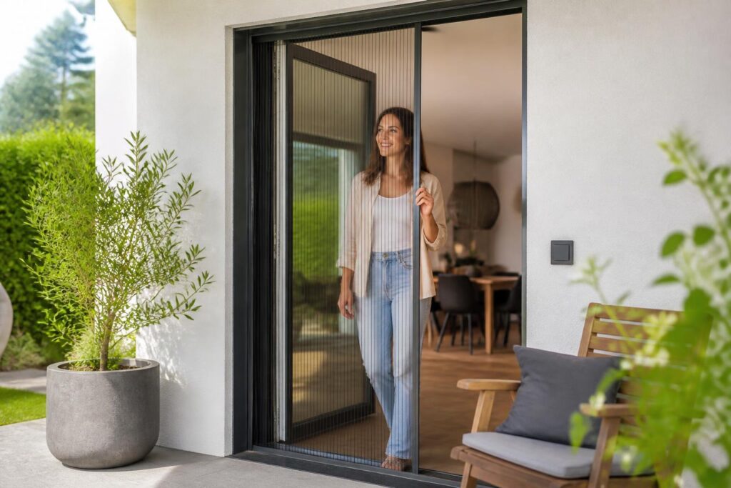 Fliegengitter für Terrassentüren: Sommerlüften ohne lästige Insekten