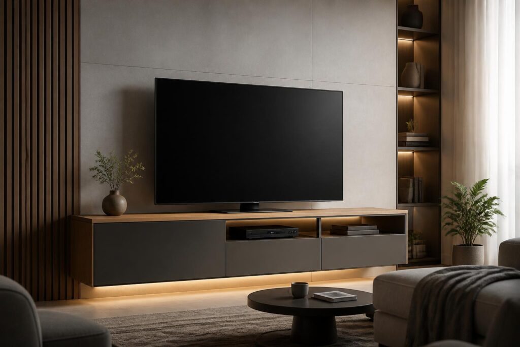 Wie wählt man ein TV-Lowboard aus? Moderne Lösungen für jedes Wohnzimmer